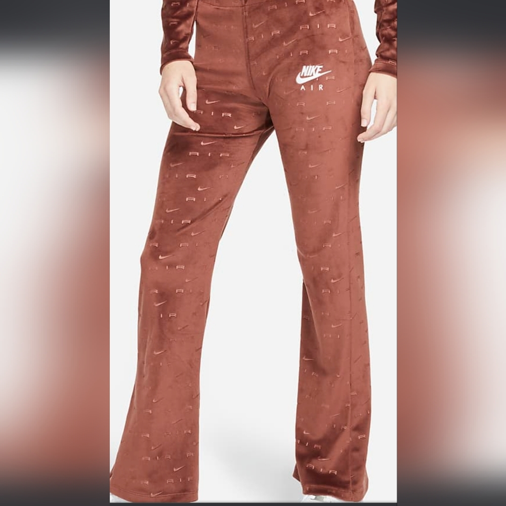 🌟🆕️NWT Nike Air Velour Mid-Rise Pants 2x Bronze